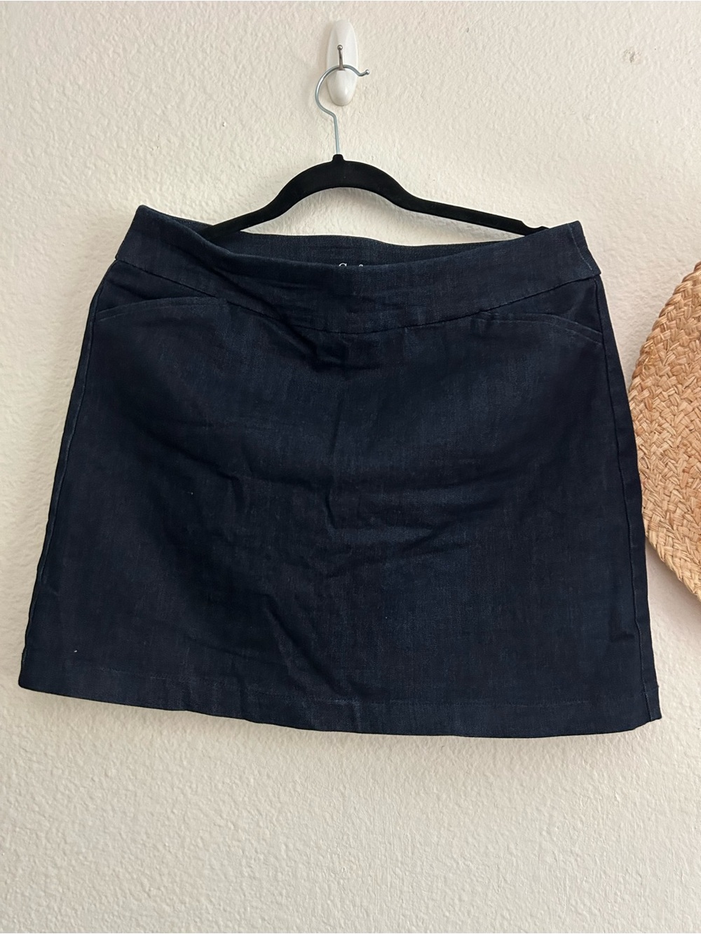 Dark Denim Skort